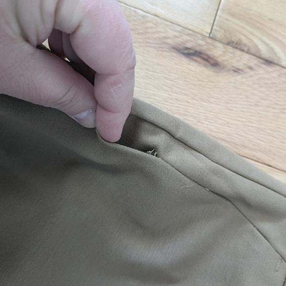 NWT! Michael Kors Capri Pants Beige Size 4X Women Plus Size - Picture 4 of 12